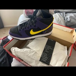 Nike Dunks Lakers